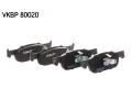 SKF Sada brzdovch destiek SK VKBP80020, VKBP 80020