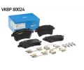 SKF Sada brzdovch destiek SK VKBP80024, VKBP 80024