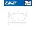 SKF Sada brzdovch destiek SK VKBP80024, VKBP 80024