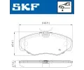 SKF Sada brzdovch destiek SK VKBP80034, VKBP 80034