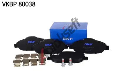SKF Sada brzdových destiček SK VKBP80038, VKBP 80038 SKF Sada brzdových destiček SK VKBP80038, VKBP 80038