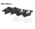 SKF Sada brzdovch destiek SK VKBP80043A, VKBP 80043 A