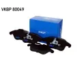 SKF Sada brzdovch destiek SK VKBP80049, VKBP 80049
