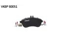 SKF Sada brzdovch destiek SK VKBP80051, VKBP 80051