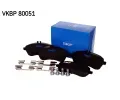 SKF Sada brzdovch destiek SK VKBP80051, VKBP 80051