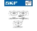 SKF Sada brzdovch destiek SK VKBP80055E, VKBP 80055 E