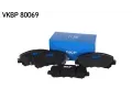 SKF Sada brzdovch destiek ‐ SK VKBP80069