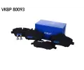 Sada brzdovch destiek SKF ‐ SK VKBP80093