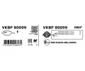 SKF Sada brzdovch destiek SK VKBP80099, VKBP 80099