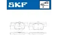 SKF Sada brzdovch destiek SK VKBP80122, VKBP 80122