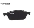 SKF Sada brzdovch destiek SK VKBP80151, VKBP 80151