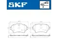 SKF Sada brzdov�ch desti�ek SK VKBP80153, VKBP 80153