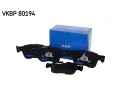 SKF Sada brzdovch destiek SK VKBP80194, VKBP 80194