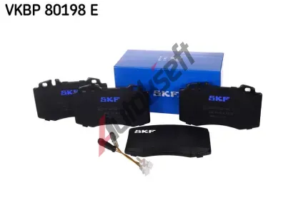 SKF Sada brzdovch destiek SK VKBP80198E, VKBP 80198 E