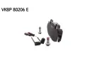 SKF Sada brzdovch destiek SK VKBP80206E, VKBP 80206 E