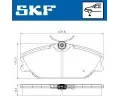 SKF Sada brzdovch destiek SK VKBP80211, VKBP 80211