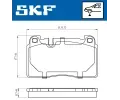 SKF Sada brzdovch destiek ‐ SK VKBP80225