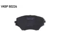 Sada brzdovch destiek SKF ‐ SK VKBP80226