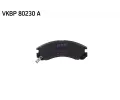 Sada brzdovch destiek SKF ‐ SK VKBP80230A