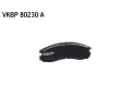 SKF Sada brzdovch destiek SK VKBP80230A, VKBP 80230 A