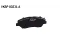 SKF Sada brzdovch destiek SK VKBP80231A, VKBP 80231 A