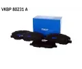 SKF Sada brzdovch destiek SK VKBP80231A, VKBP 80231 A