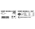 SKF Sada brzdovch destiek SK VKBP80286A, VKBP 80286 A