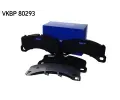 Sada brzdovch destiek SKF ‐ SK VKBP80293