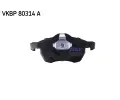 SKF Sada brzdovch destiek ‐ SK VKBP80314A