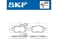 SKF Sada brzdovch destiek SK VKBP80328E, VKBP 80328 E