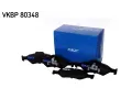 SKF Sada brzdovch destiek SK VKBP80348, VKBP 80348