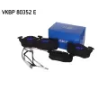 SKF Sada brzdovch destiek SK VKBP80352E, VKBP 80352 E