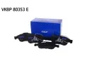 Sada brzdovch destiek SKF ‐ SK VKBP80353E