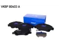 SKF Sada brzdových destiček ‐ SK VKBP80403A  SKF Sada brzdových destiček ‐ SK VKBP80403A