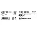 SKF Sada brzdovch destiek SK VKBP80412, VKBP 80412