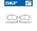 SKF Sada brzdovch destiek SK VKBP80488A, VKBP 80488 A