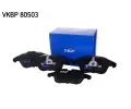 SKF Sada brzdovch destiek ‐ SK VKBP80503