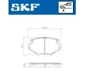 SKF Sada brzdovch destiek ‐ SK VKBP80564A