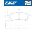 SKF Sada brzdovch destiek SK VKBP80648, VKBP 80648