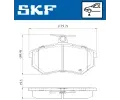 SKF Sada brzdovch destiek ‐ SK VKBP80722