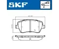 SKF Sada brzdovch destiek ‐ SK VKBP80746
