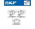 Sada brzdovch destiek SKF ‐ SK VKBP80749E