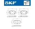 SKF Sada brzdov�ch desti�ek SK VKBP81347A, VKBP 81347 A