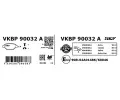 SKF Sada brzdovch destiek SK VKBP90032A, VKBP 90032 A