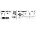 SKF Sada brzdovch destiek SK VKBP90047, VKBP 90047