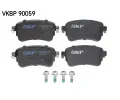 SKF Sada brzdovch destiek ‐ SK VKBP90059