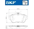 SKF Sada brzdovch destiek SK VKBP90061, VKBP 90061