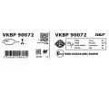 SKF Sada brzdovch destiek SK VKBP90072, VKBP 90072