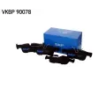 SKF Sada brzdovch destiek SK VKBP90078, VKBP 90078