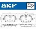 SKF Sada brzdovch destiek SK VKBP90090, VKBP 90090